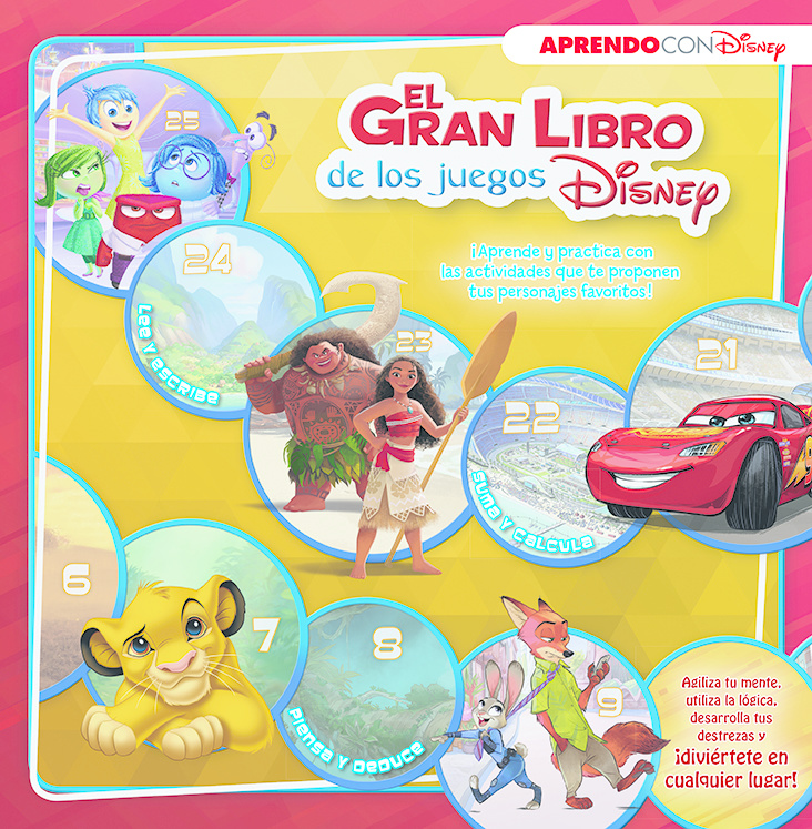 El gran libro de los juegos Disney (Disney. Actividades)
