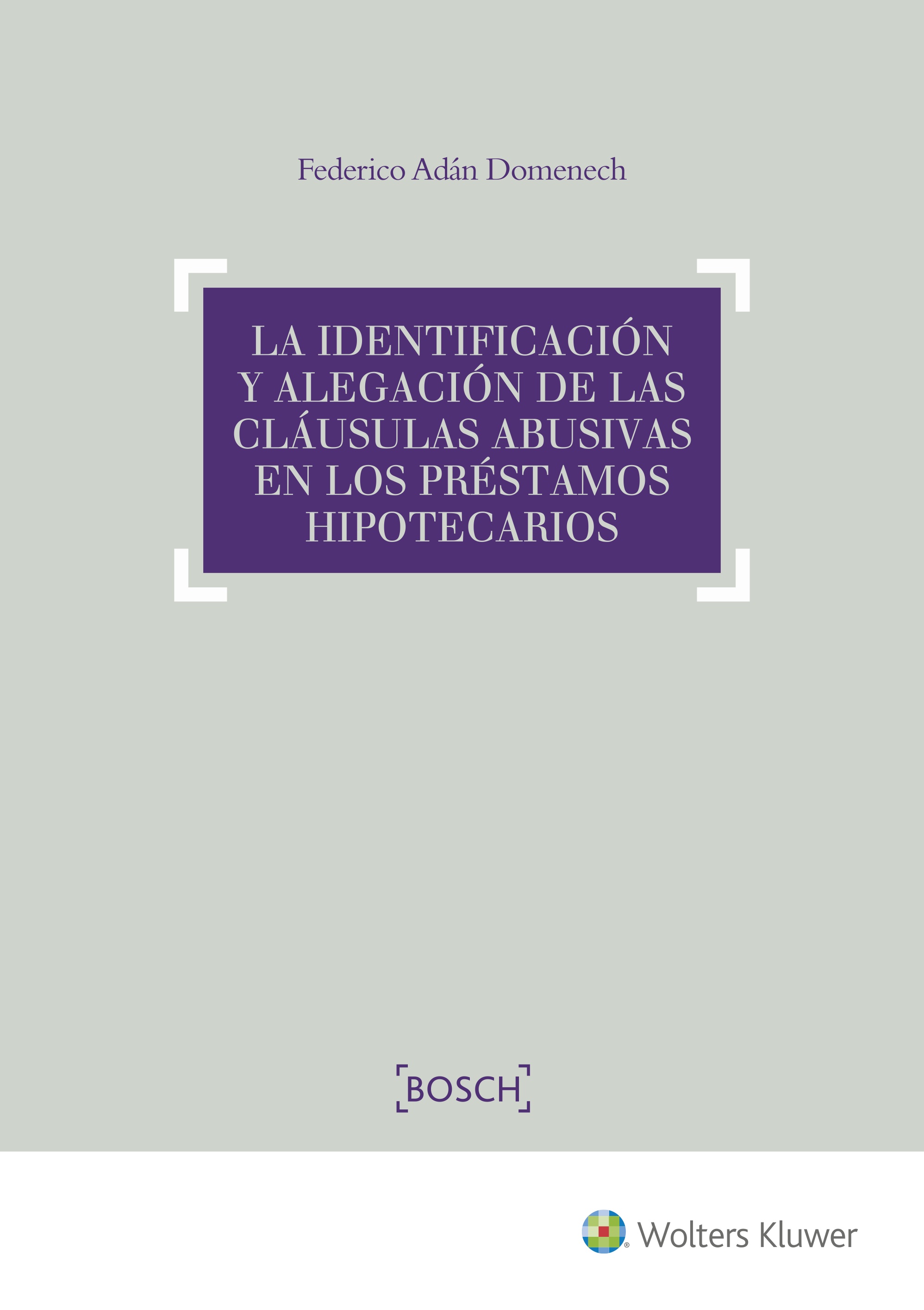 La identificación y alegación de las cláusulas abusivas en los préstamos hipotecarios