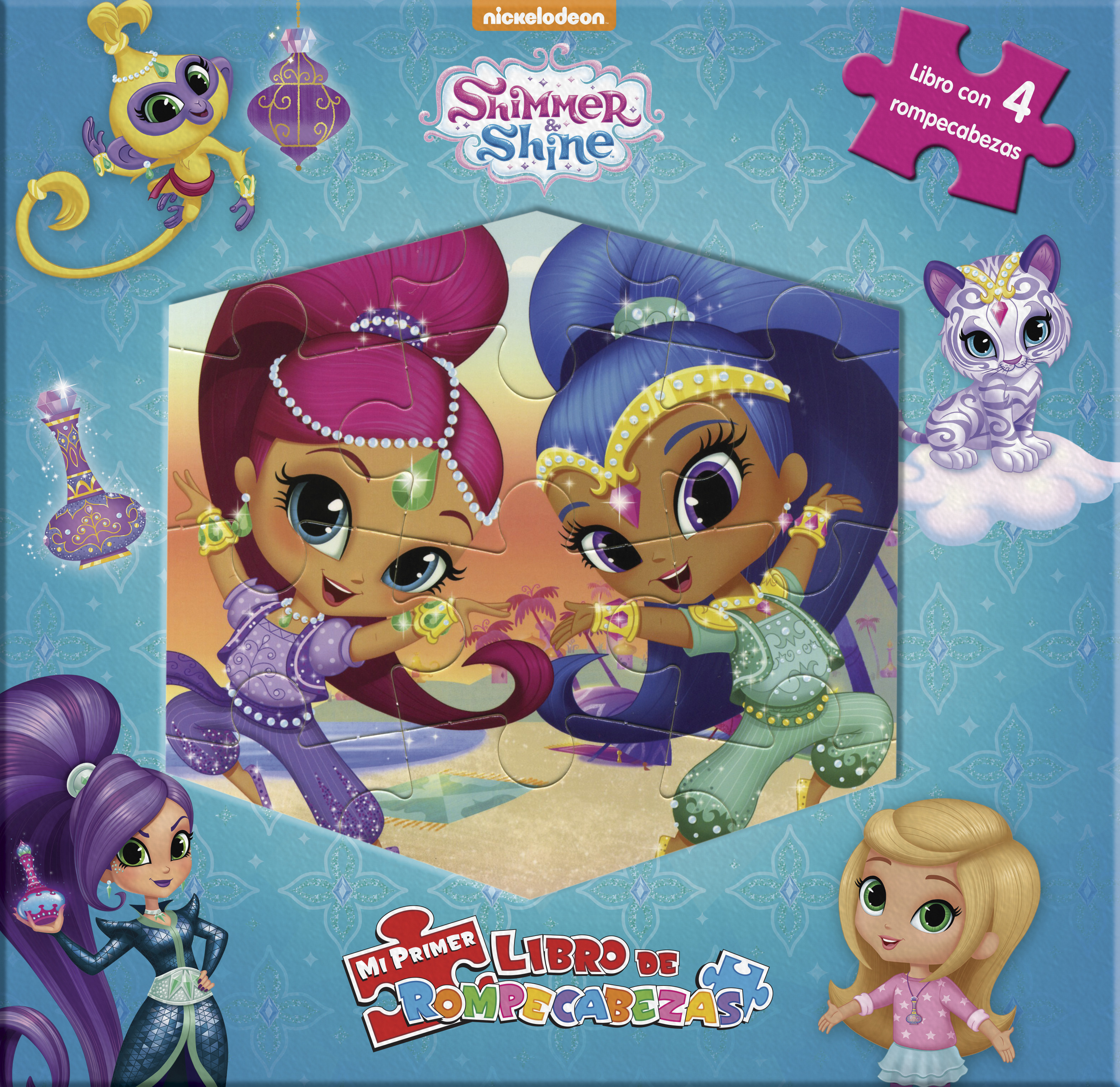 Mi Primer Libro De Rompecabezas: Shimmer & Shine