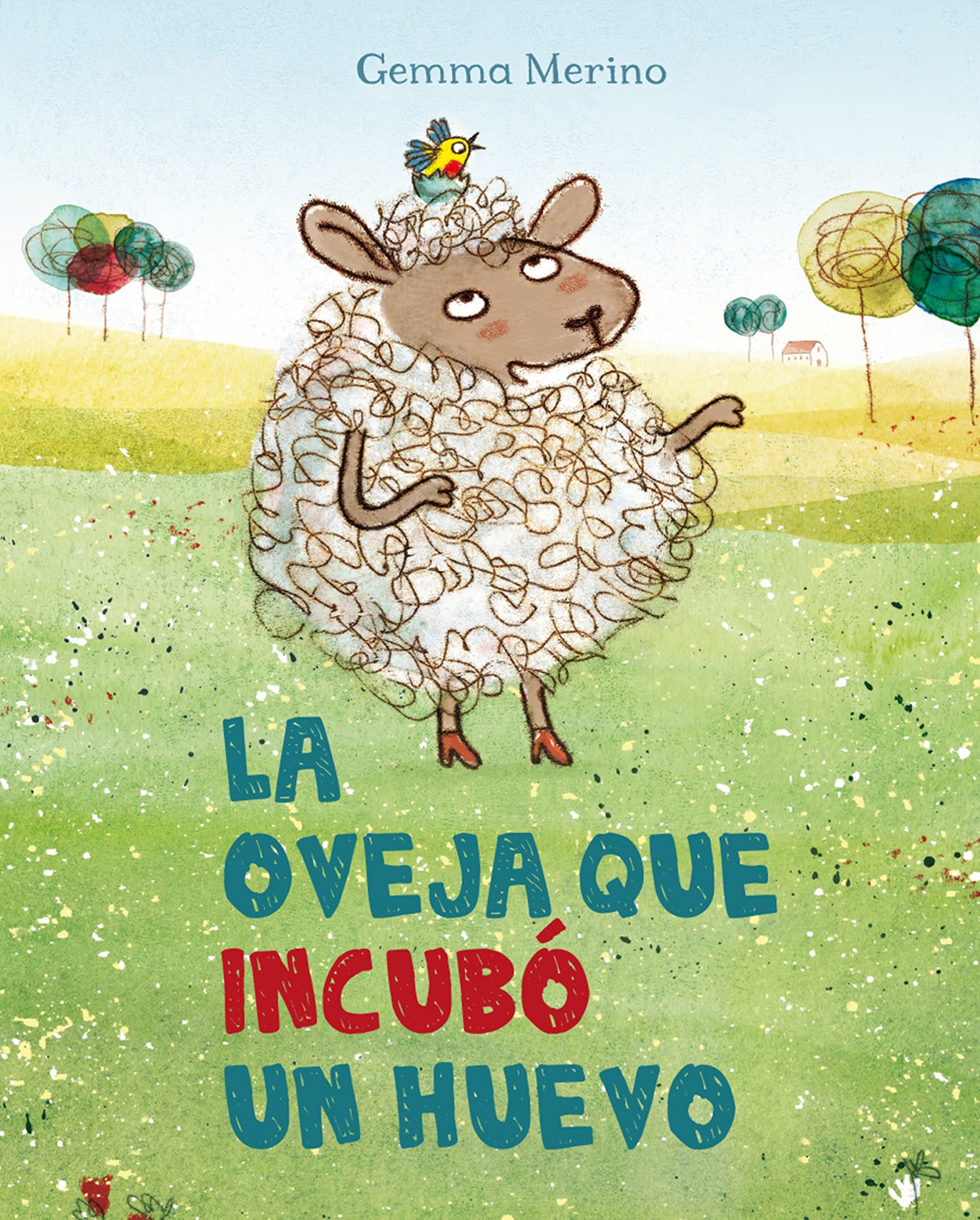 La oveja que incubó un huevo