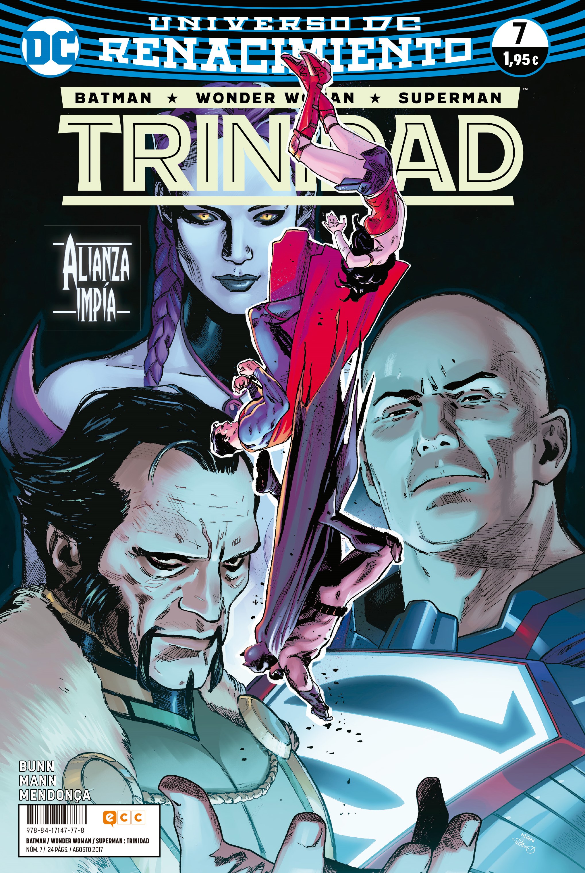 Batman/Superman/Wonder Woman: Trinidad núm. 07 (Renacimiento)