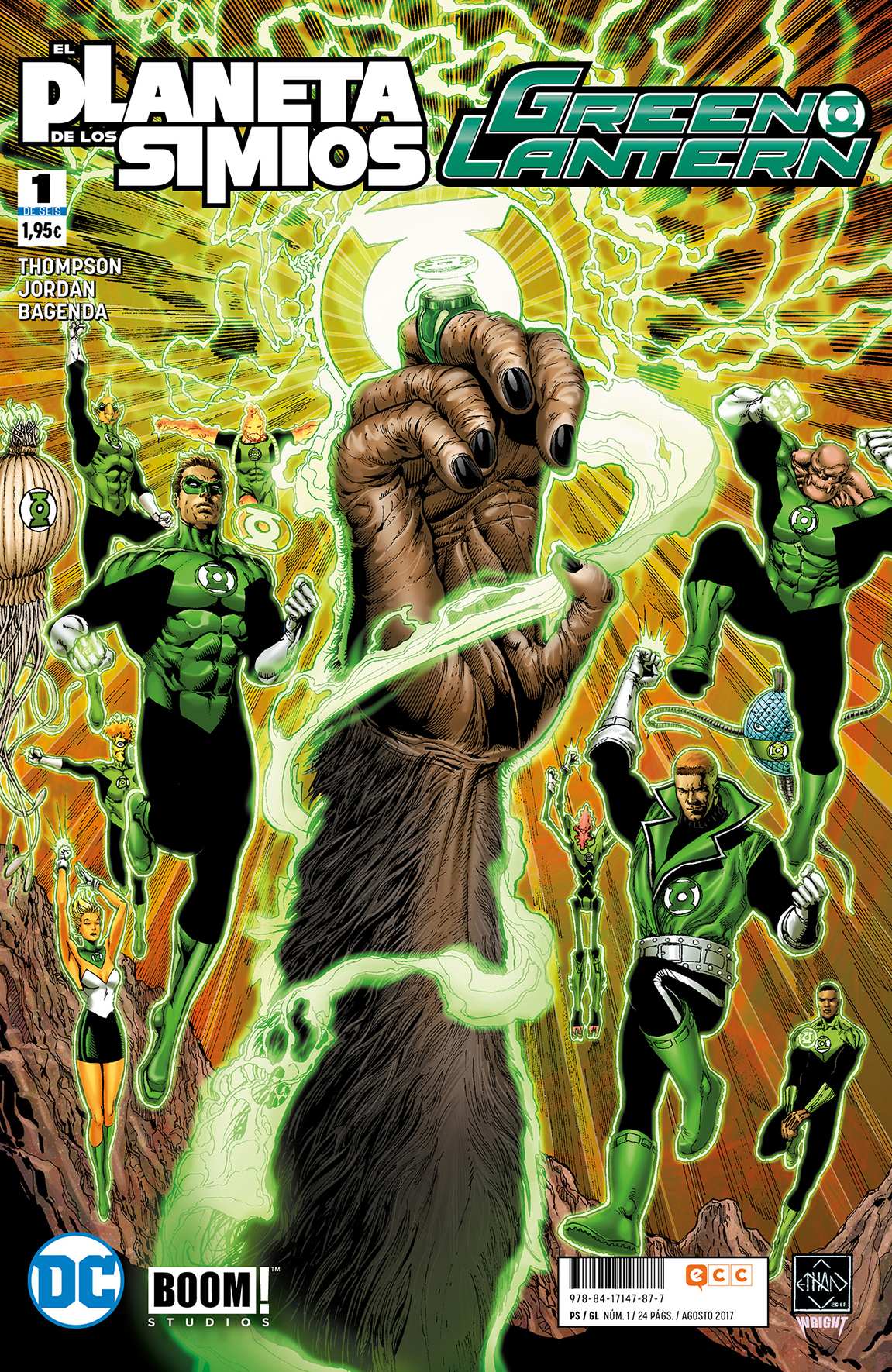 Green Lantern/El Planeta de los Simios núm. 01 (de 6)