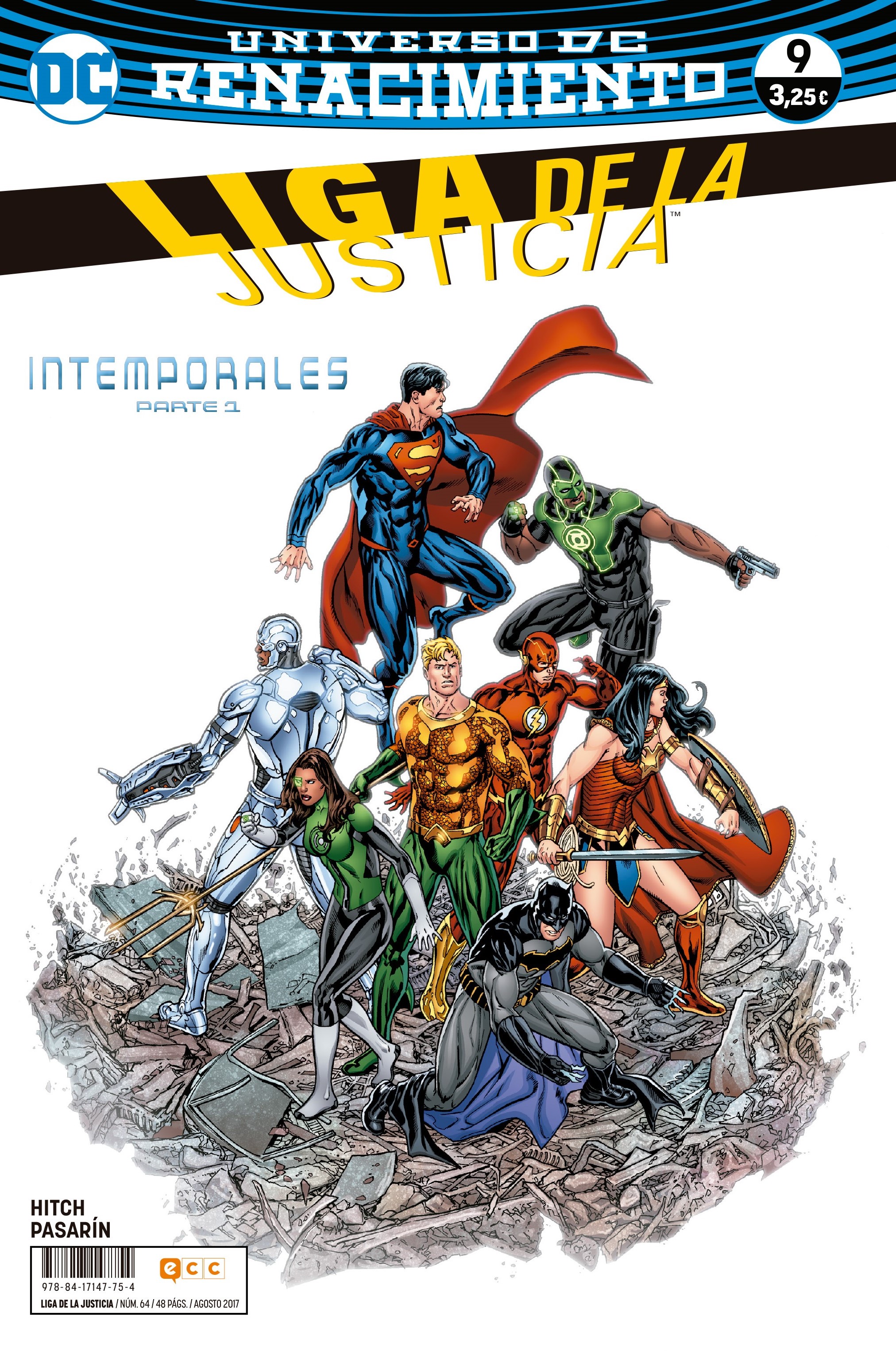 Liga de la Justicia núm. 64/ 9 (Renacimiento)