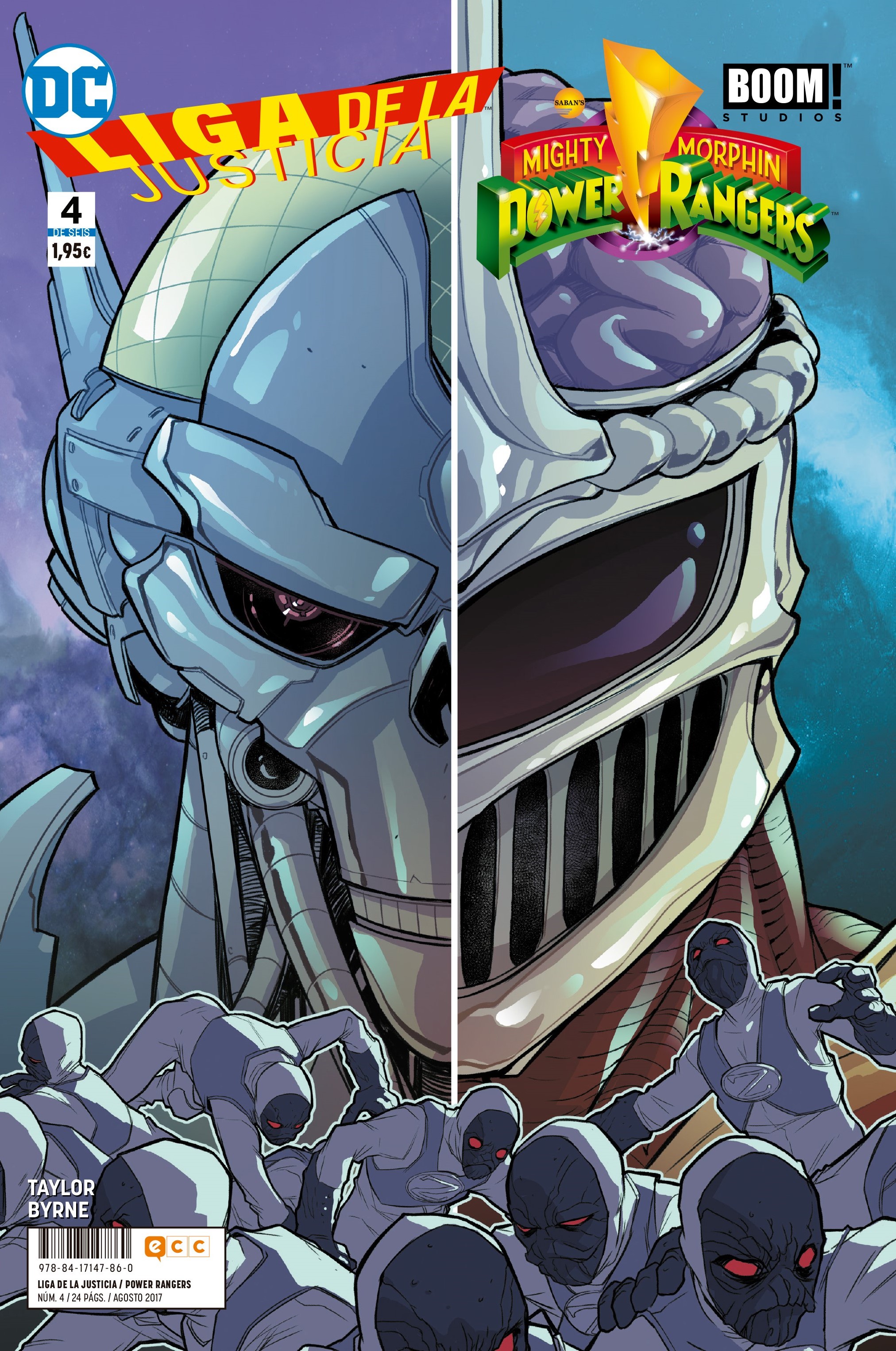 Liga de la Justicia/Power Rangers núm. 04