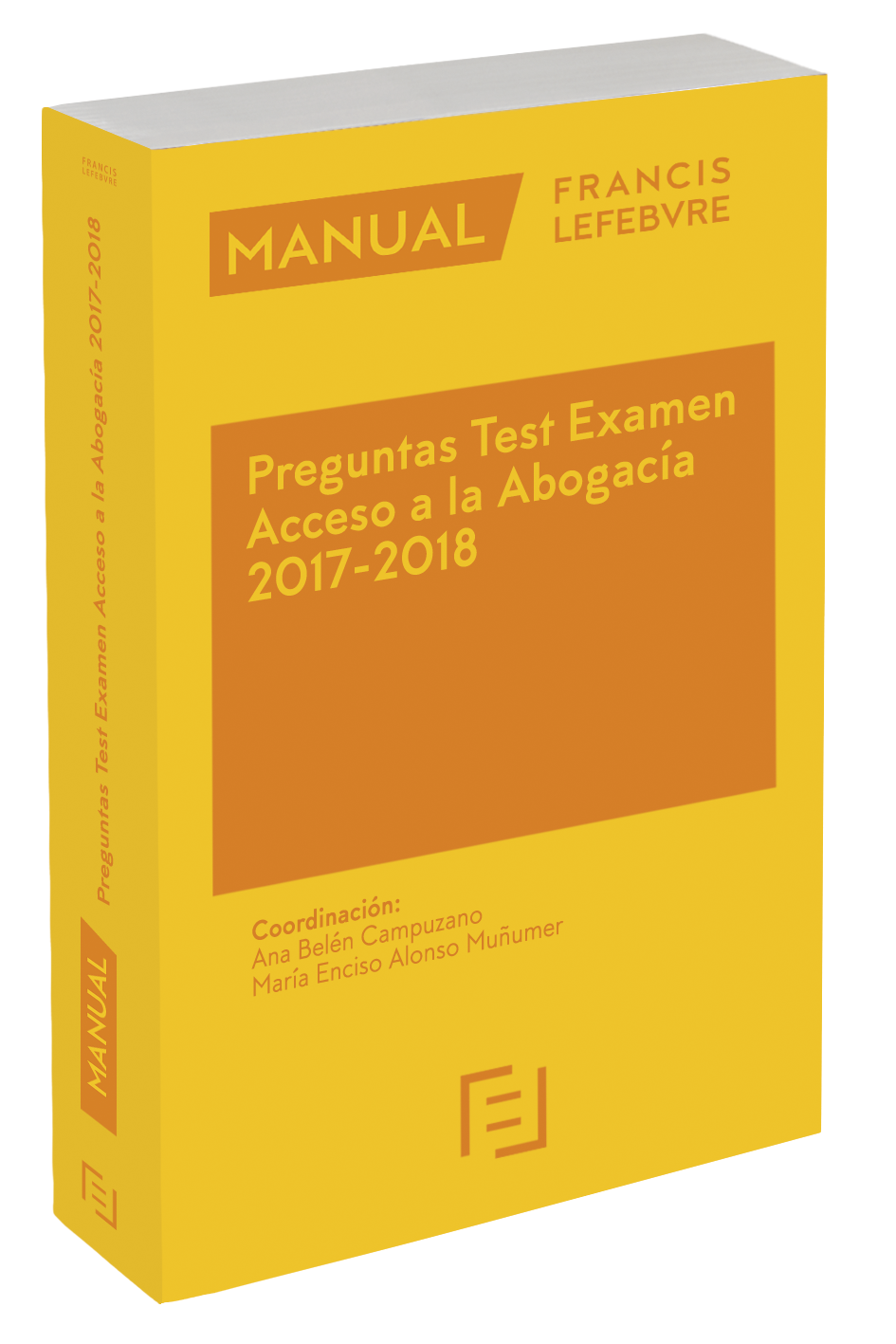 Manual Preguntas Test Examen Acceso a la Abogacía 2017-2018
