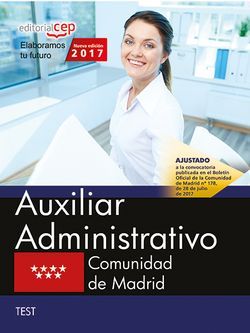 Auxiliar Administrativo. Comunidad de Madrid. Test