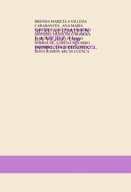 SEXUALIDAD EN LA VEJEZ. Una perspectiva enfermera.