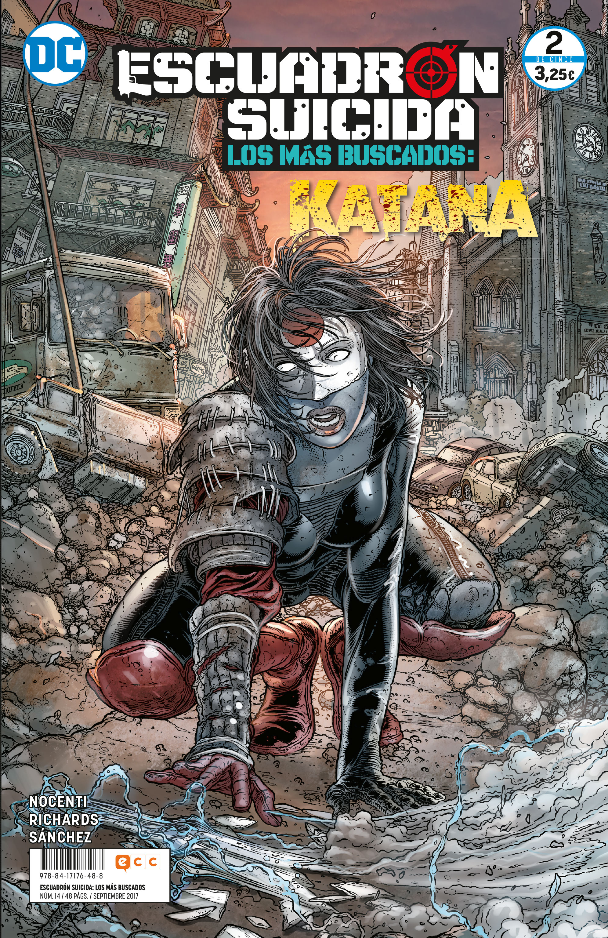 Escuadrón Suicida: Katana Los más buscados núm. 14/ 2