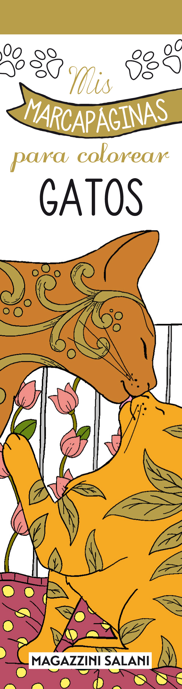 MIS MARCADORES PARA COLOREAR - GATOS