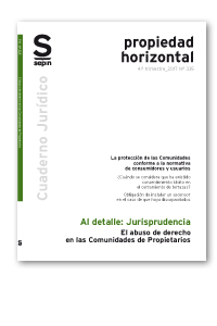 El abuso de derecho en las Comunidades de Propietarios