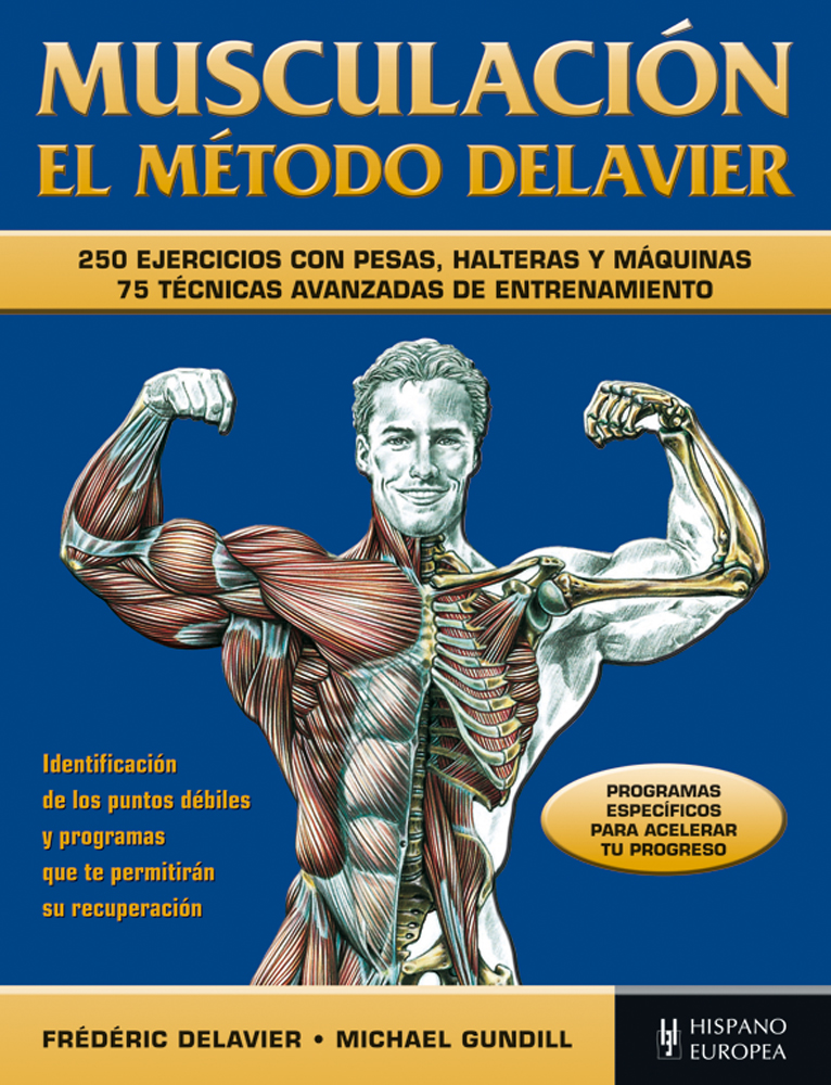 Musculación. El método Delavier (azul)