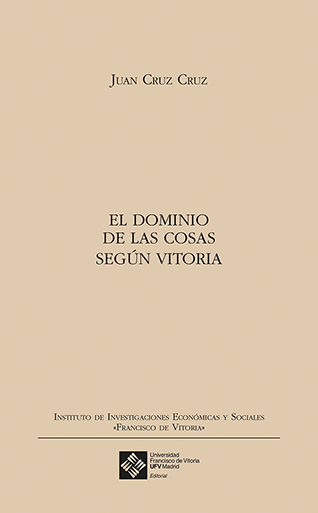 El dominio de las cosas según Vitoria