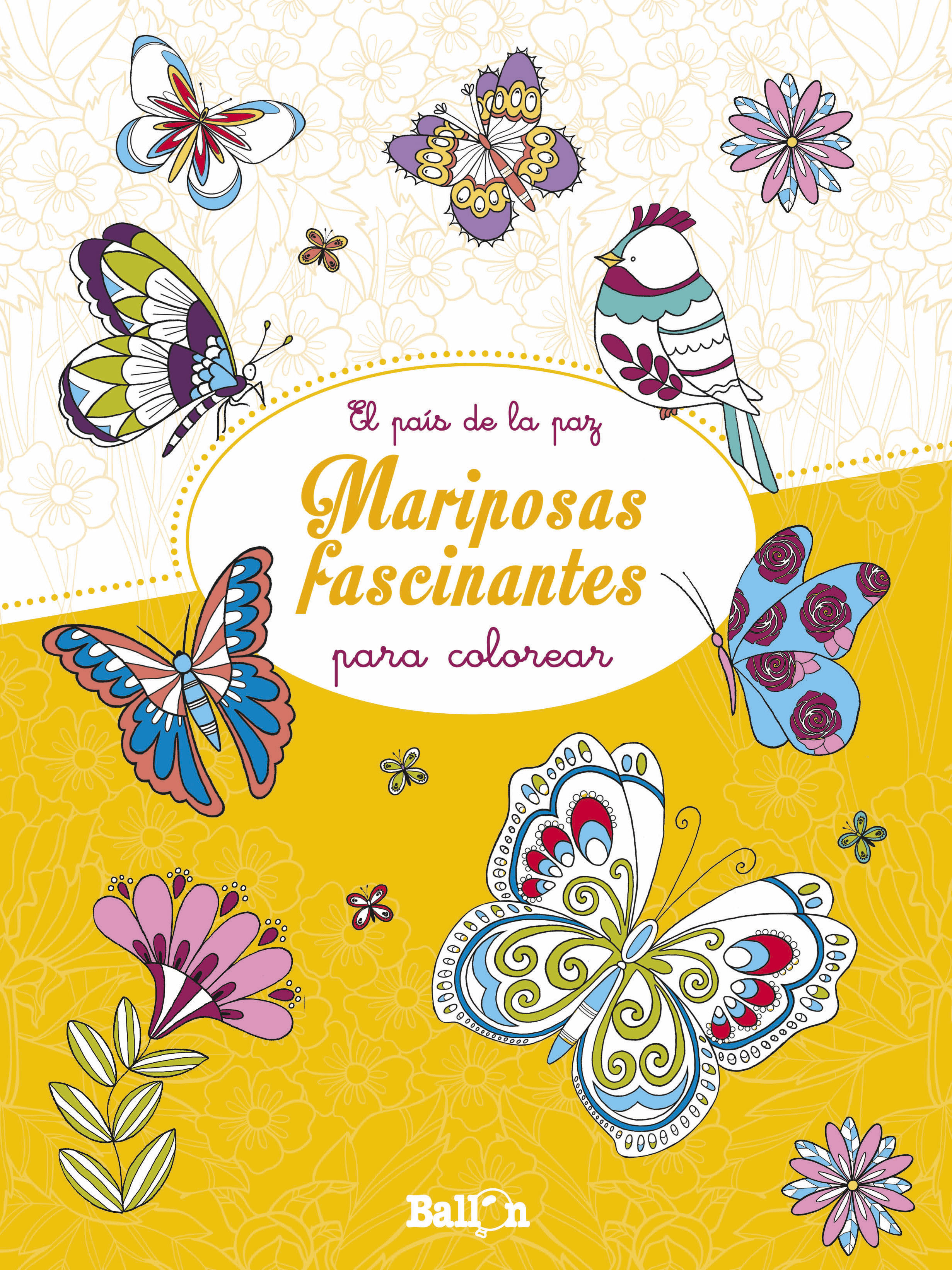 Mariposas fascinantes para colorear