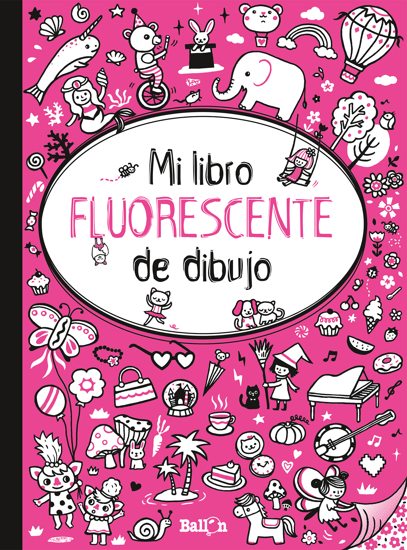 Mi libro fluorescente para dibujar - Fucsia