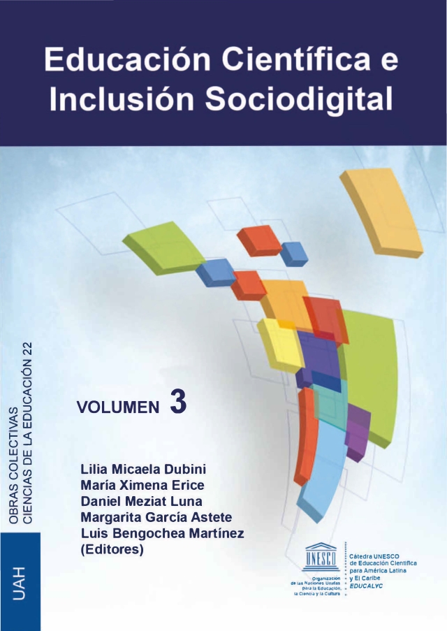 Educación Científica e Inclusión Sociodigital. Volumen 3