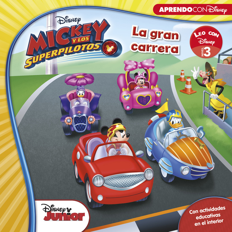 Mickey y los Superpilotos. La gran carrera (Leo con Disney - Nivel 3)