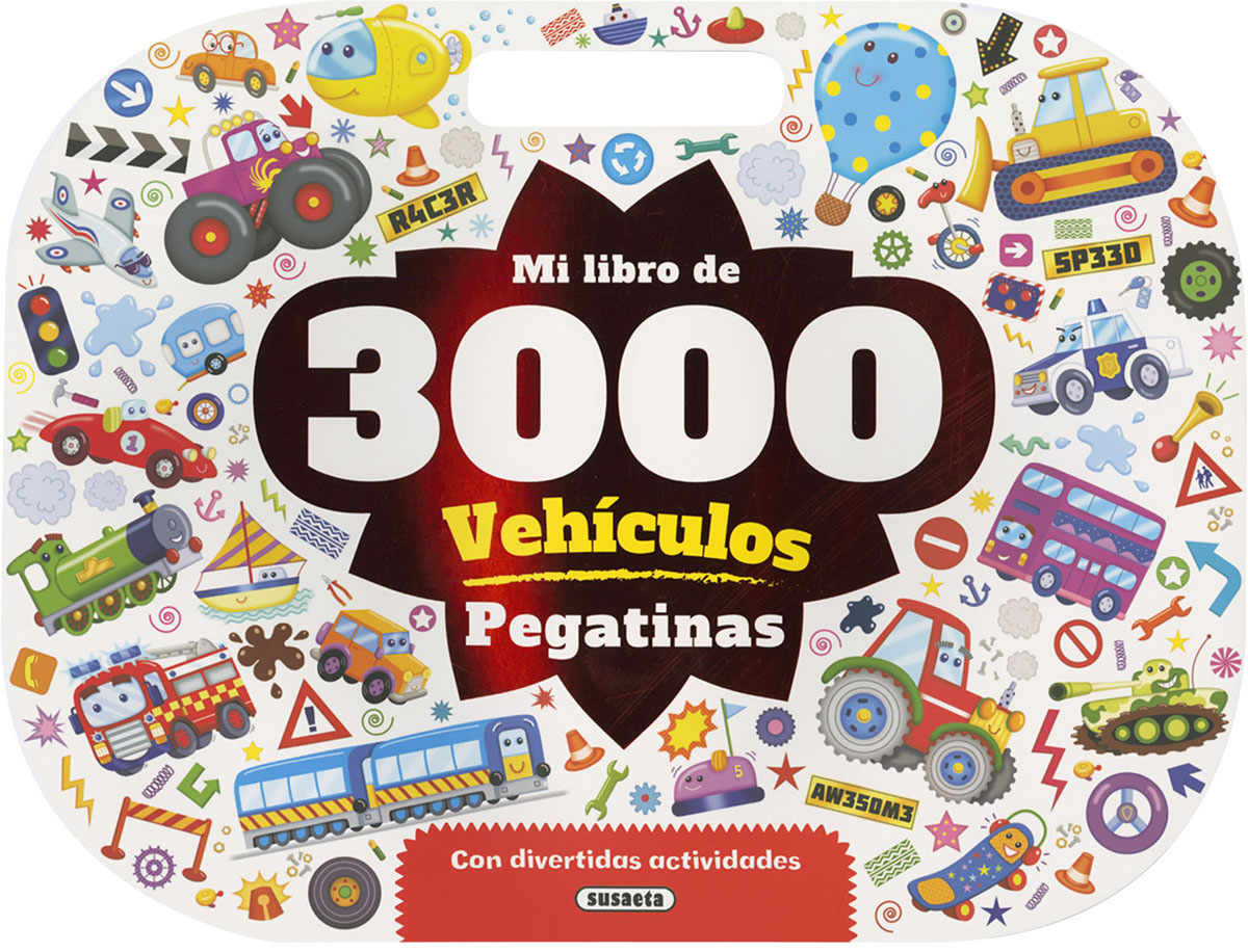Mi libro de 3.000 pegatinas de vehículos