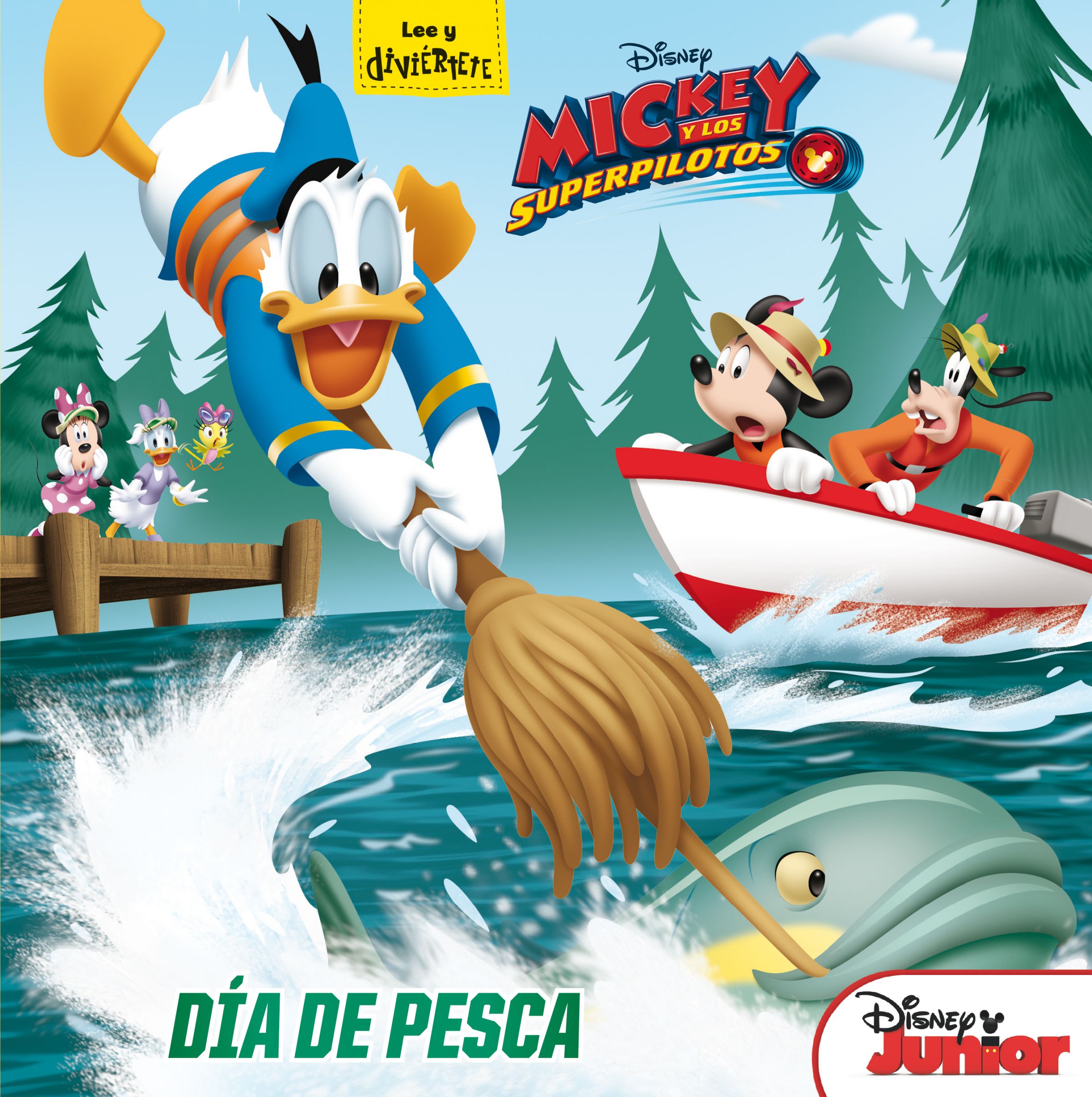 Mickey y los Superpilotos. Día de pesca