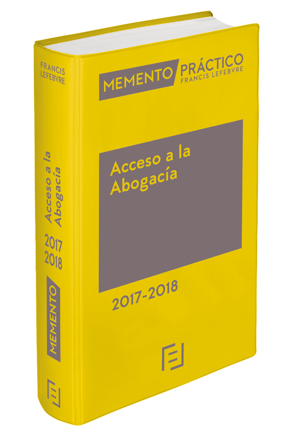 Memento Acceso a la Abogacía 2017-2018