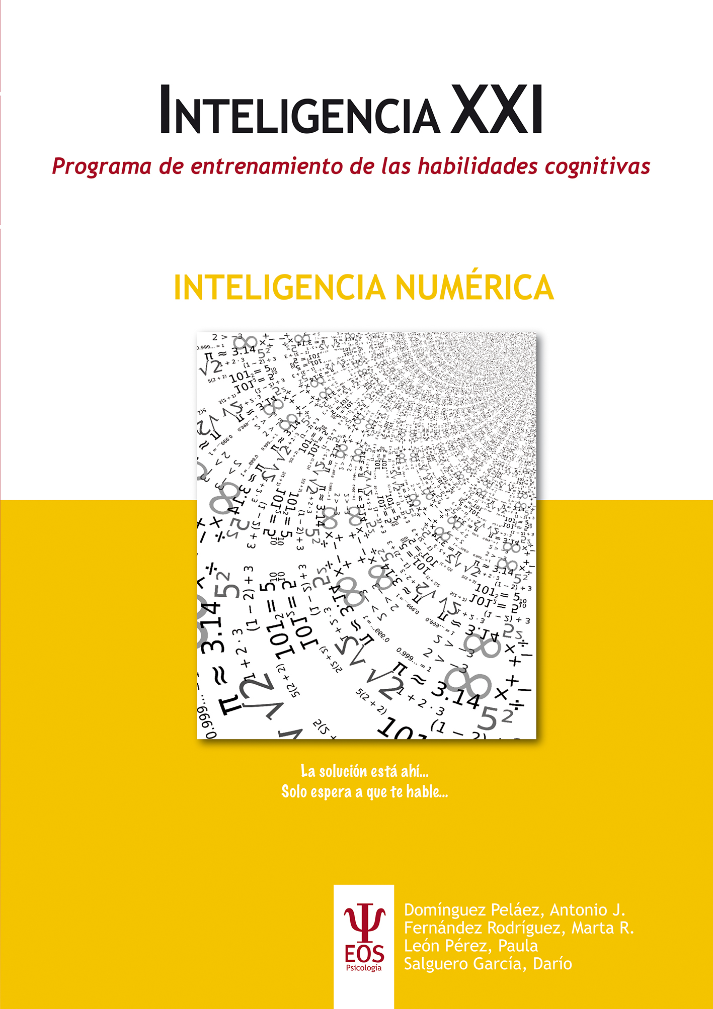 Programa de Entrenamiento de habilidades Cognitivas. INTELIGENCIA NUMÉRICA