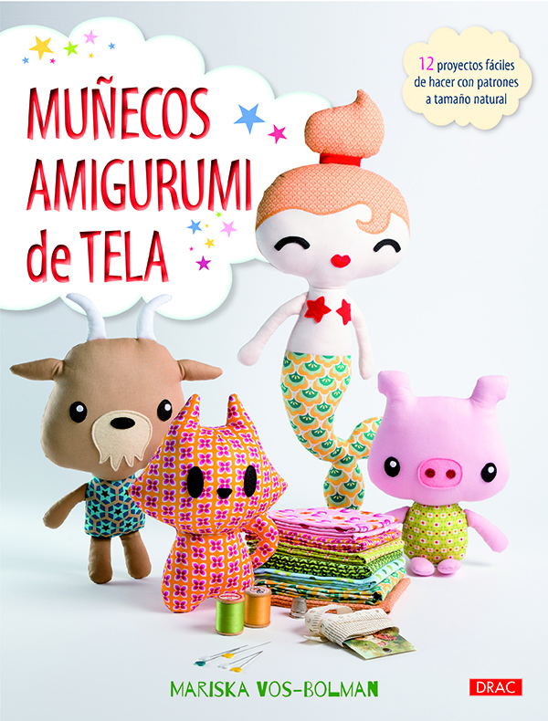 Muñecos amigurumi de tela
