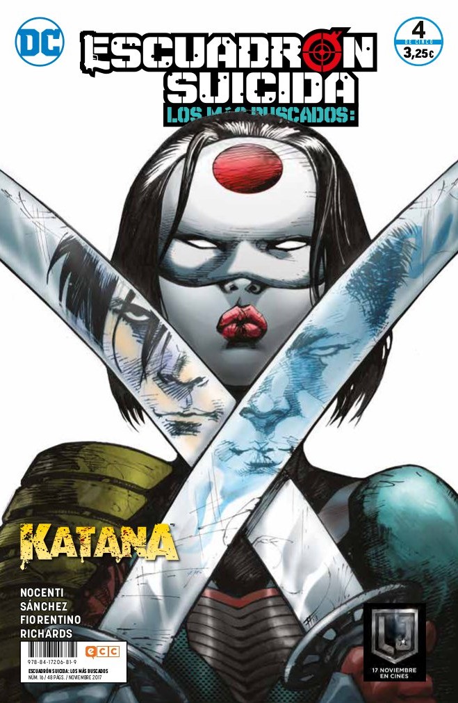 Escuadrón Suicida: Katana Los más buscados núm. 16/4