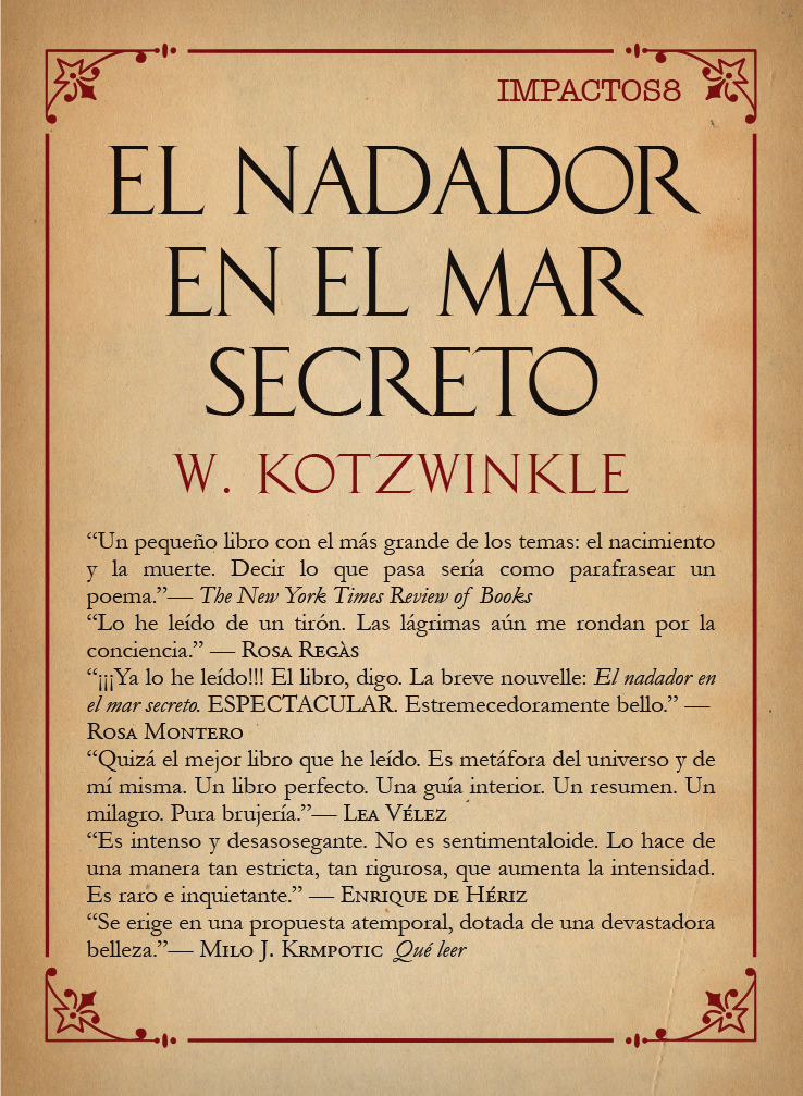 El nadador en el mar secreto