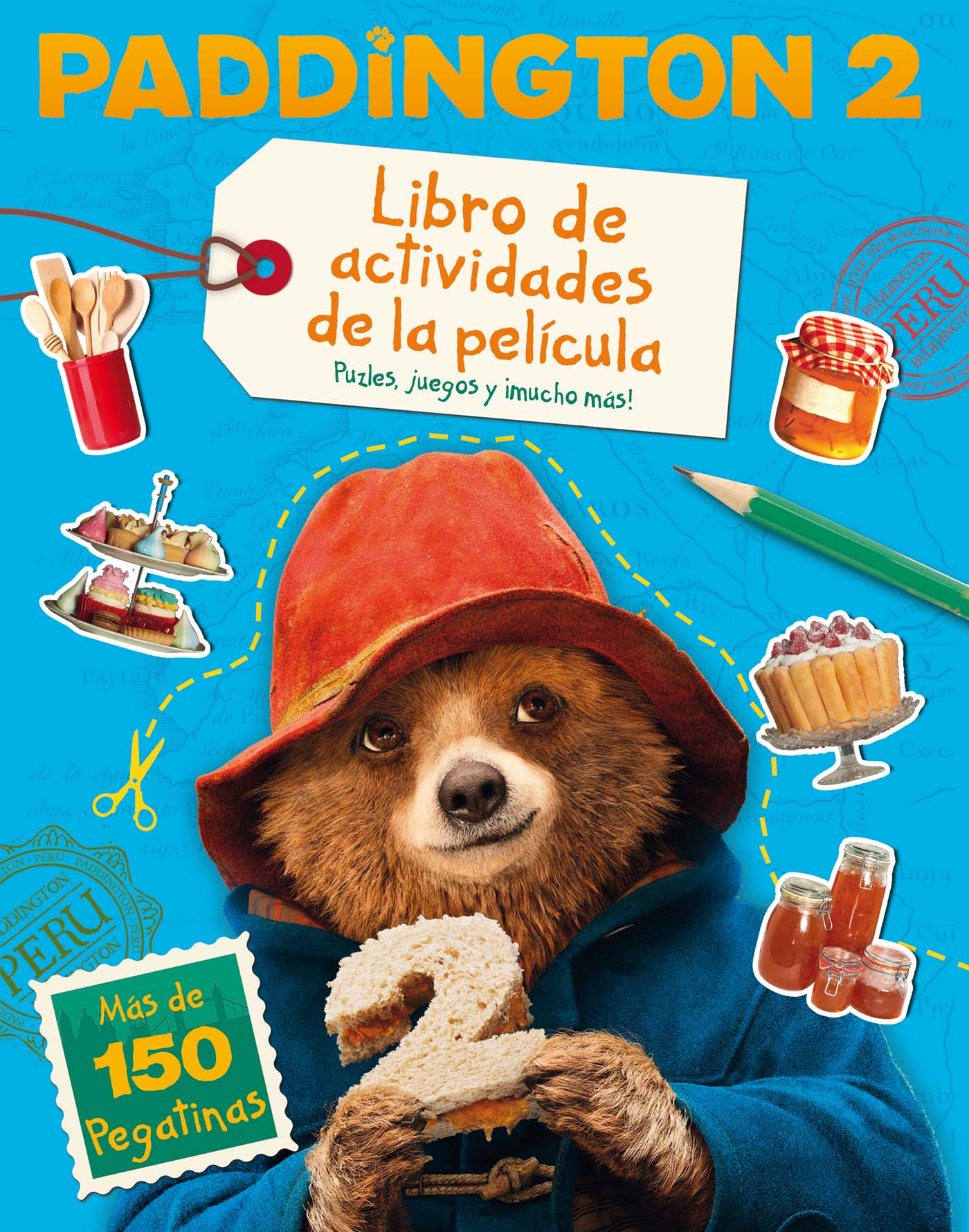 Padddington 2 Libro de actividades de la película