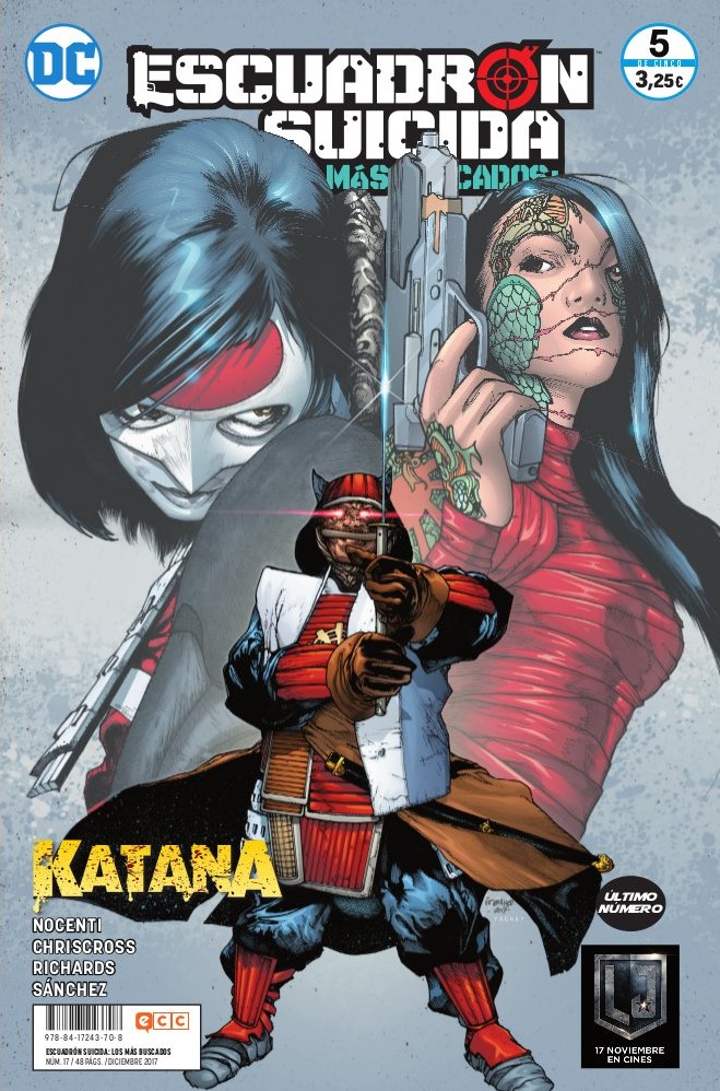 Escuadrón Suicida: Katana Los más buscados núm. 17/5
