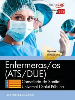 Enfermeras/os. Conselleria de Sanitat Universal i Salut Pública. Generalitat Valenciana. Simulacros de Examen