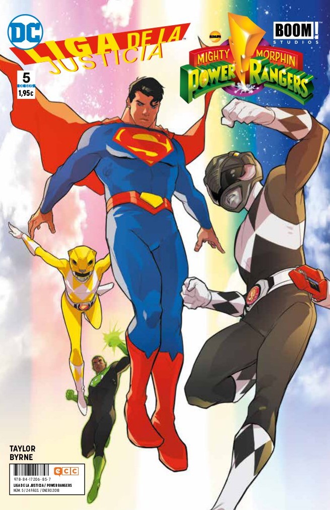 Liga de la Justicia/Power Rangers núm. 05