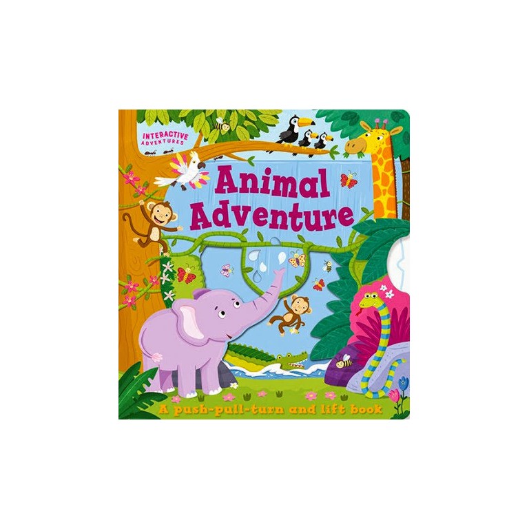 Aventura Animal. Libro Interactivo. Edic. ilustrado (Español)