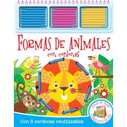 Formas De Animales. Con Cordones, Edic. ilustrado (Español)