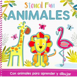 Stencil Fun Animales. Stencil Fun. Edic ilustrado (Español)