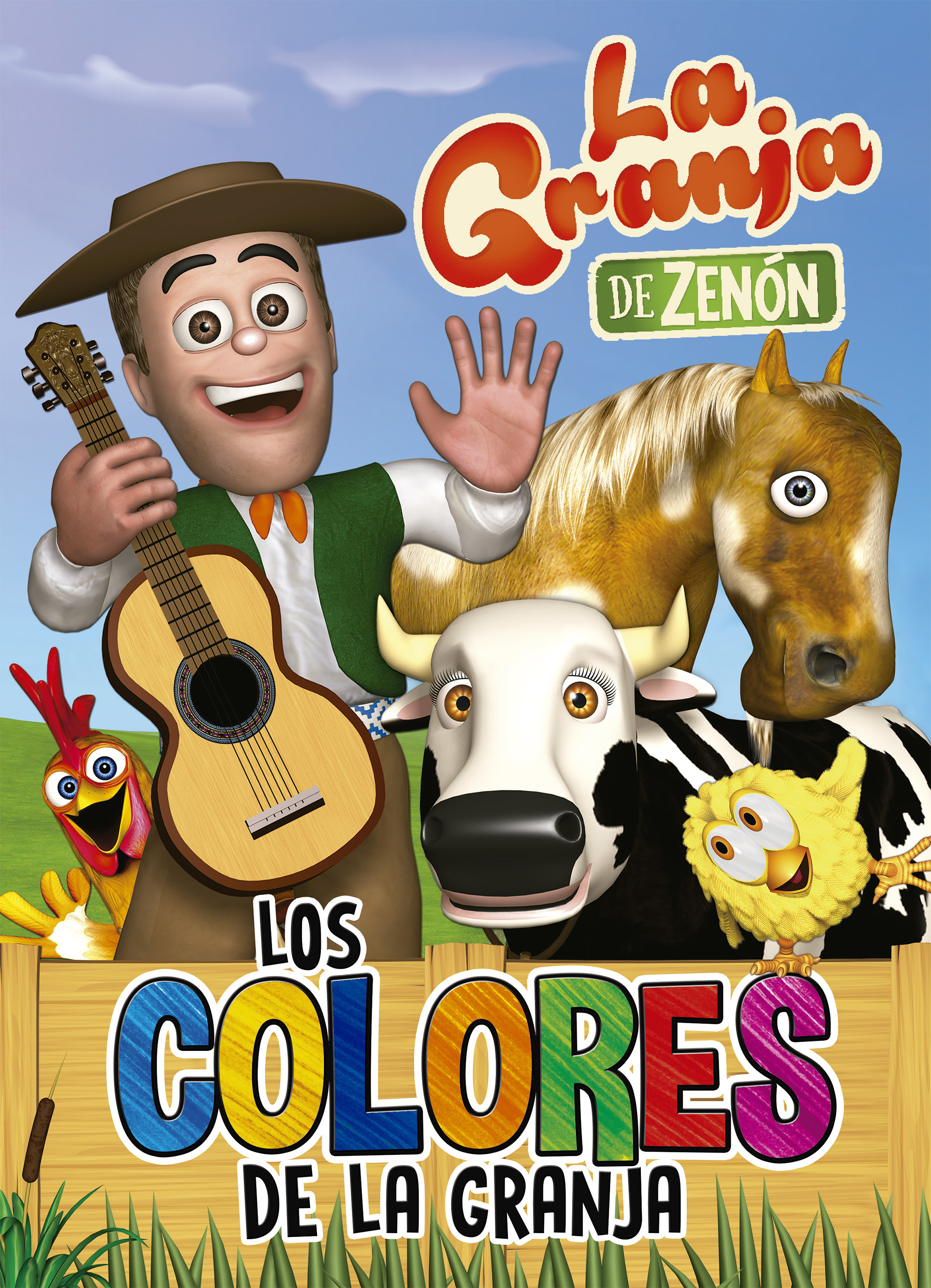 Los colores de la granja (La granja de Zenón) (Reino Infantil. Actividades)