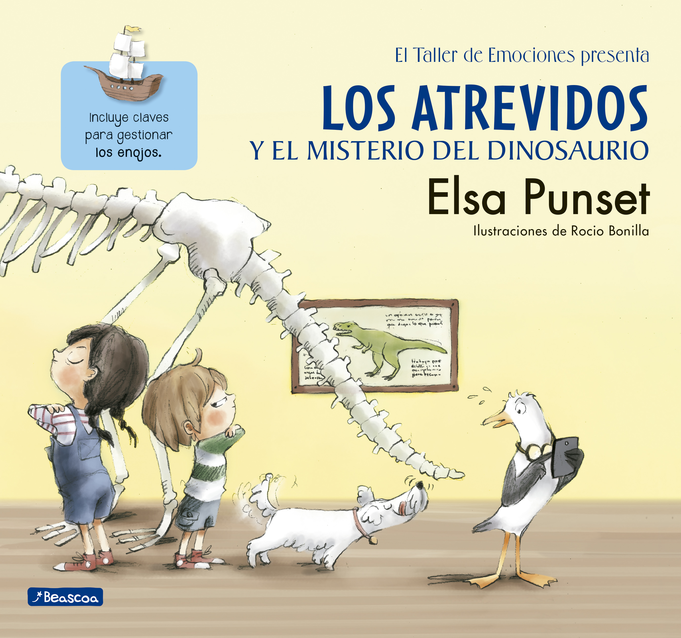 Los Atrevidos y el misterio del dinosaurio ( El taller de emociones )