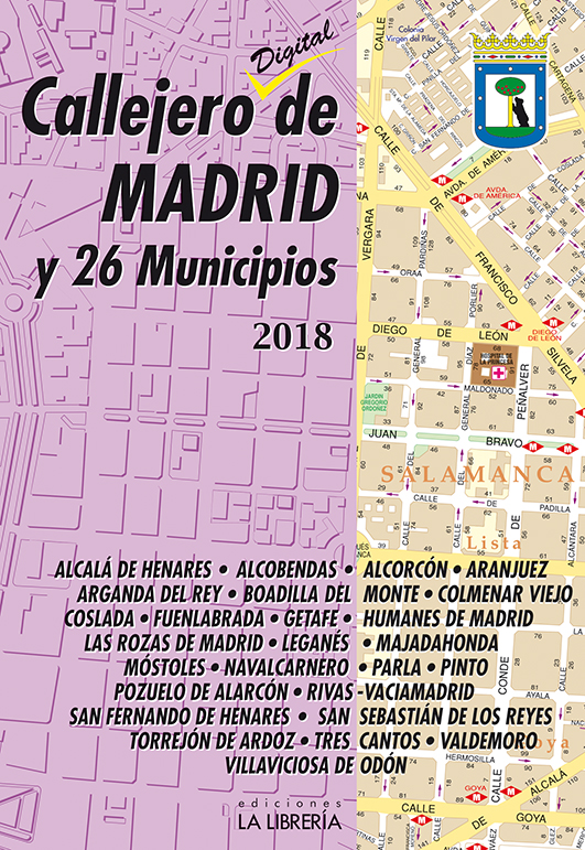 Callejero de Madrid y 26 municipios 2018