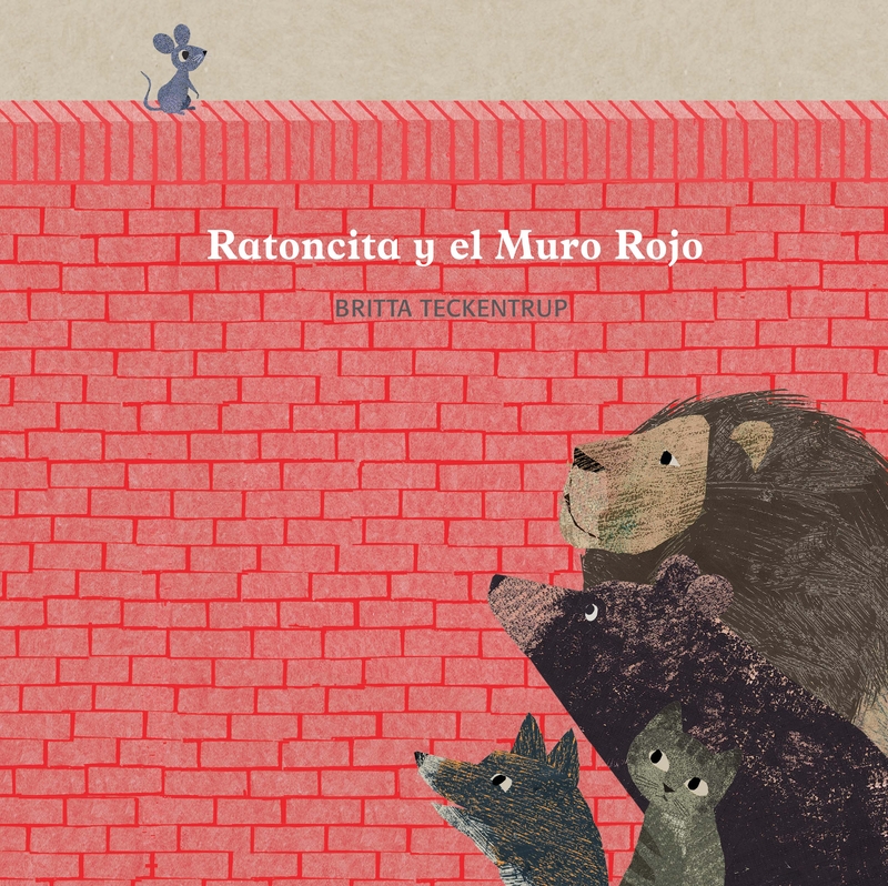 Ratoncita y el muro rojo