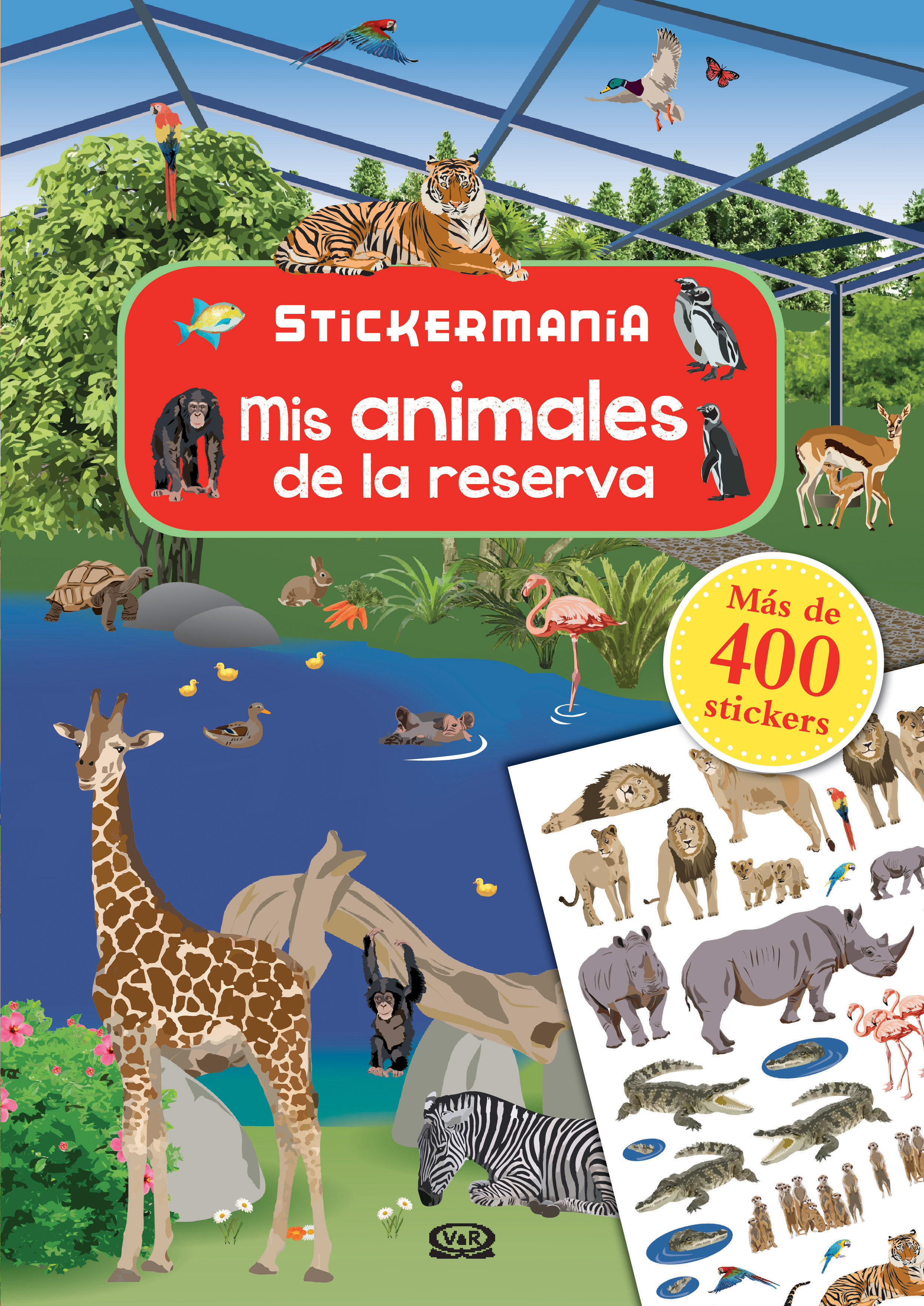 Mis animales de la reserva: Stickermanía