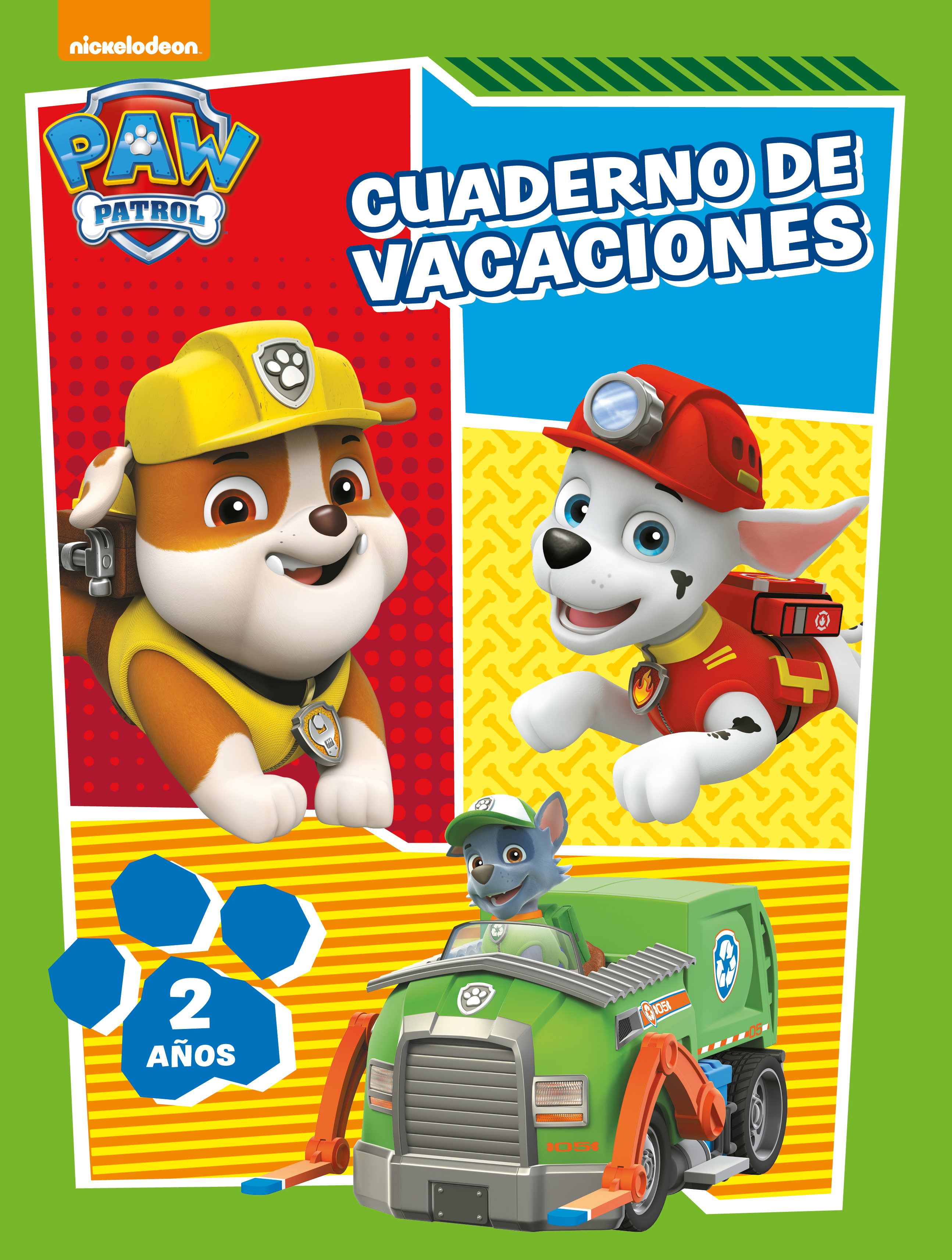 Paw Patrol. Cuaderno de vacaciones 2 años