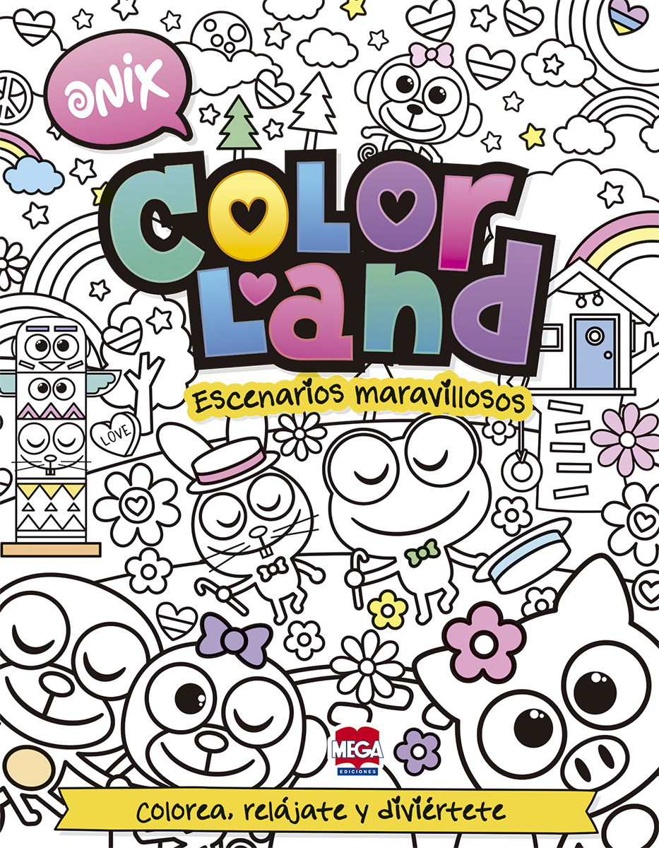 Colorland Antiestrés. Escenarios maravillosos Onix
