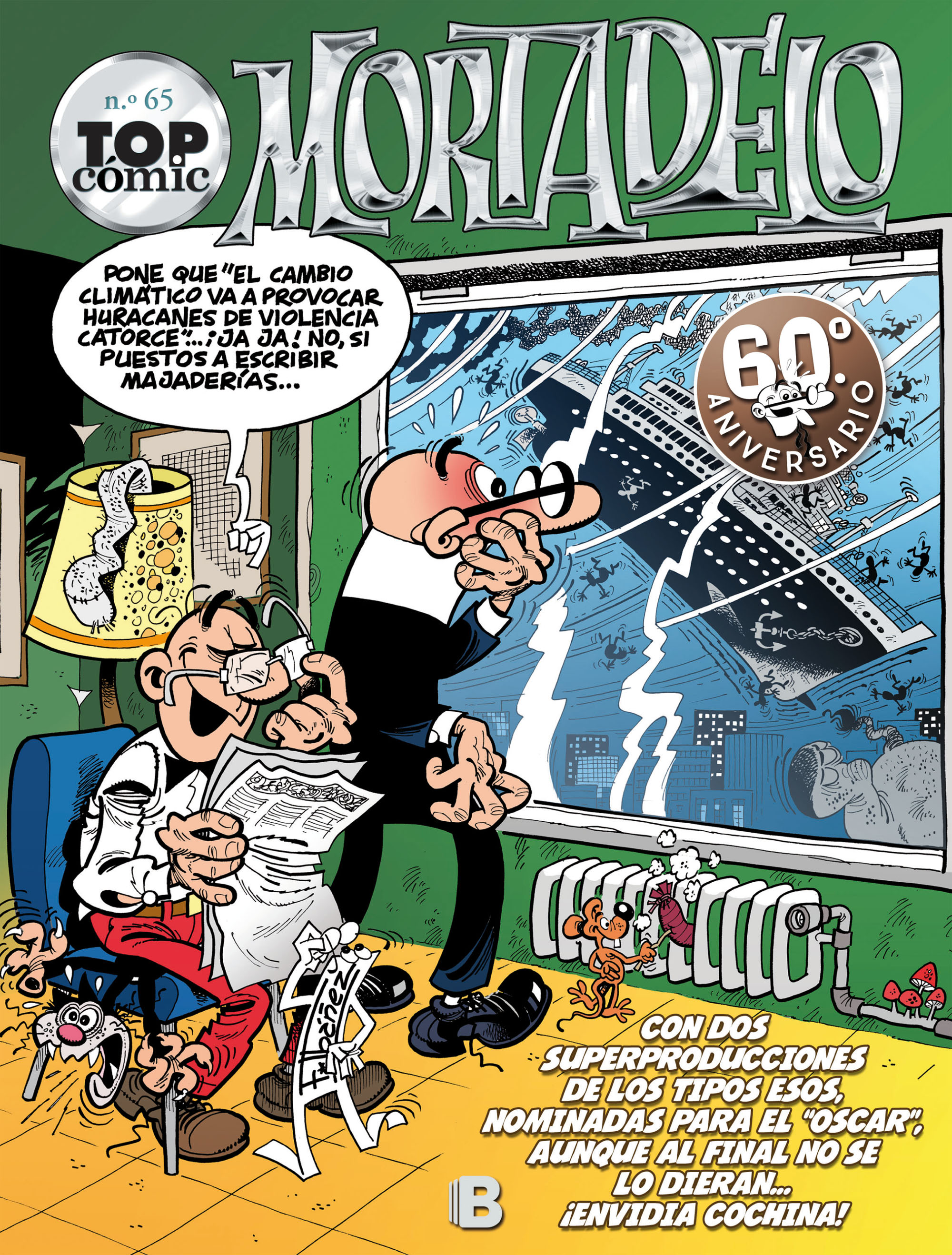 ¡El capo se escapa! | El ansia de poder (Top Cómic Mortadelo 65)