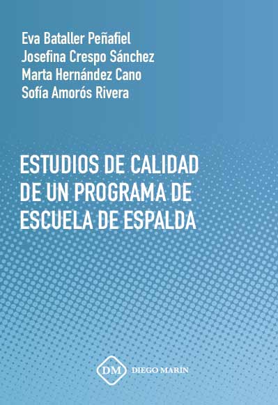 ESTUDIOS DE CALIDAD TRAS UN PROGRAMA DE ESCUELA DE ESPALDA