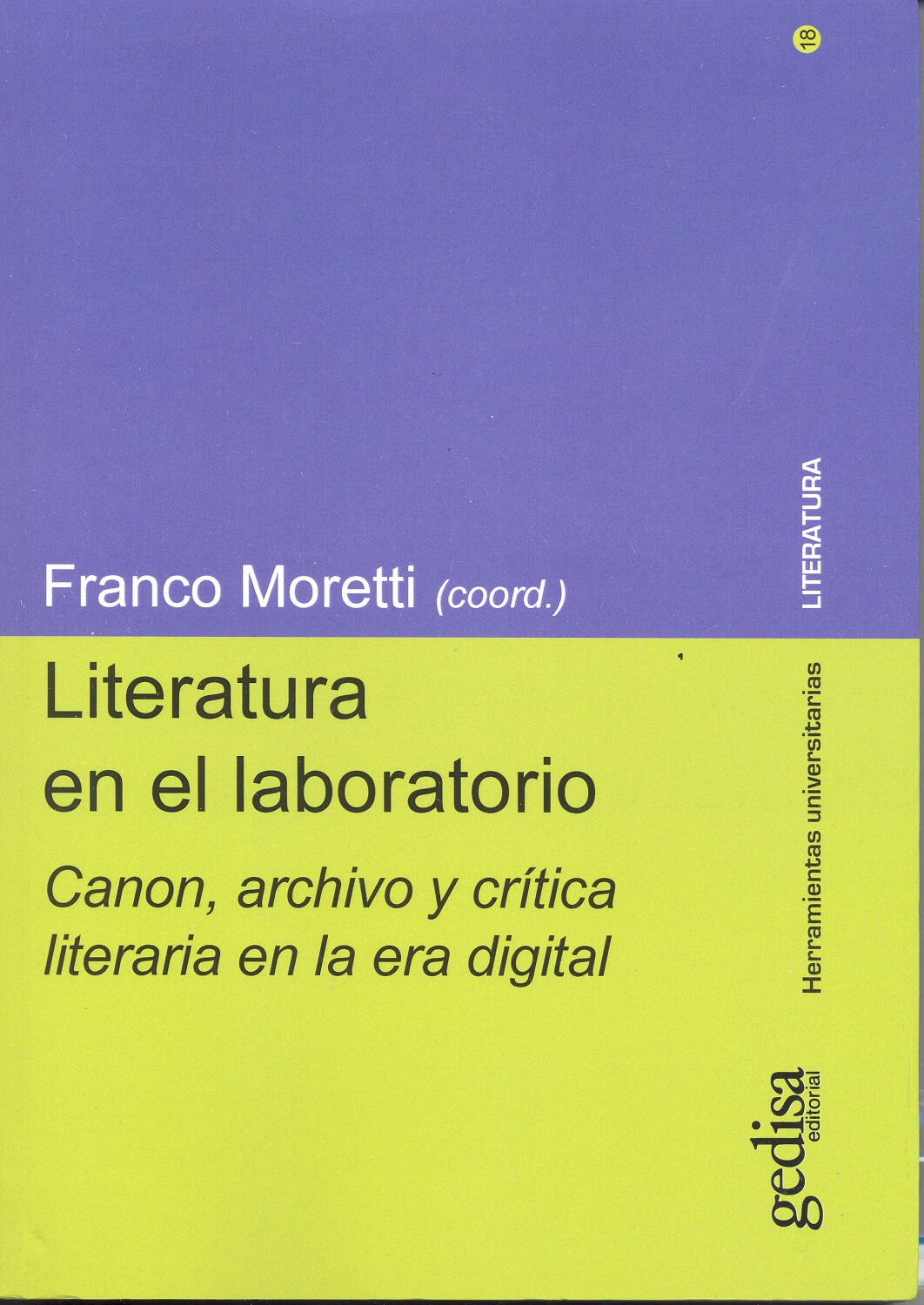 Literatura en el laboratorio