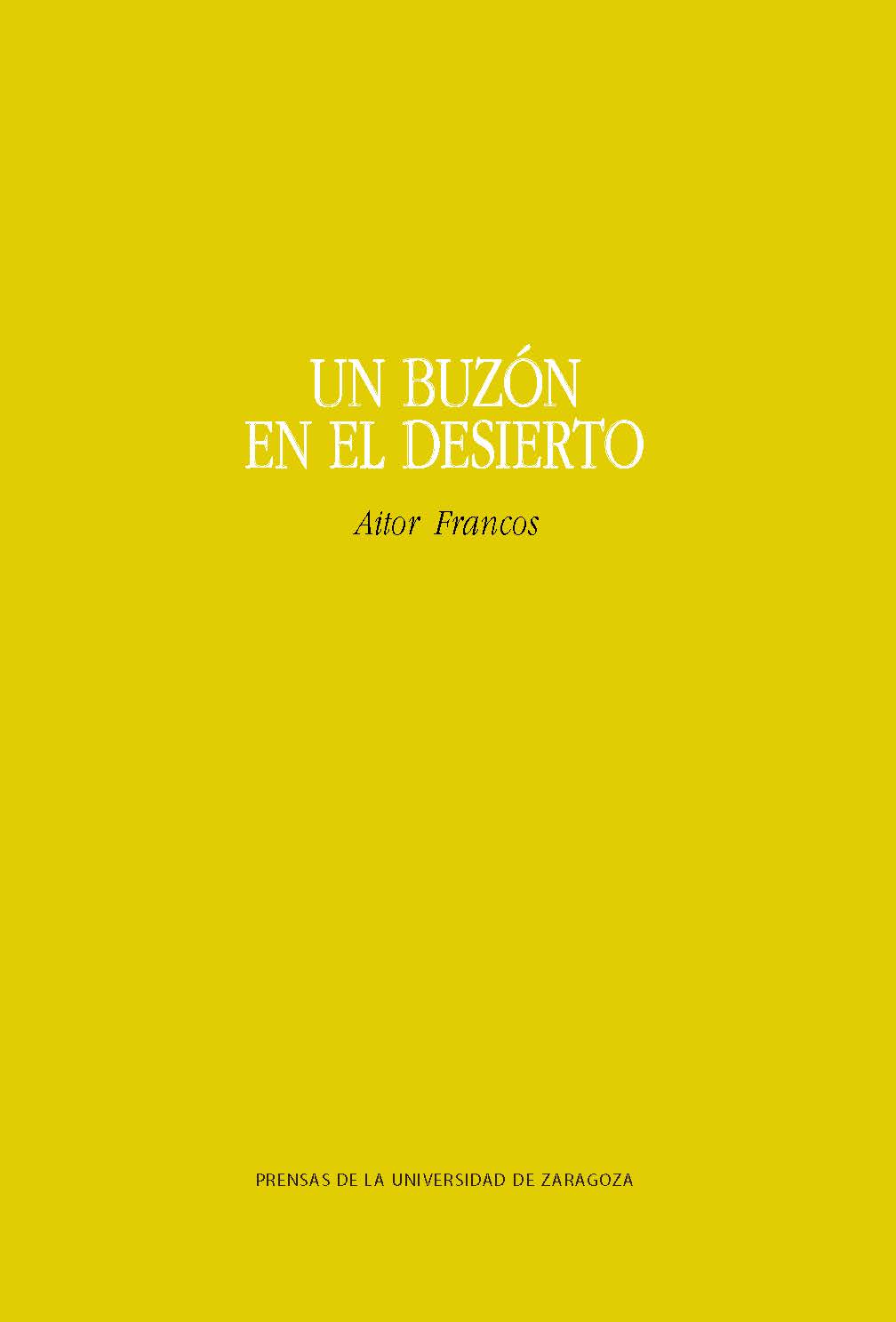 Un buzón en el desierto