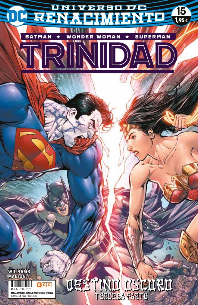 Batman/Superman/Wonder Woman: Trinidad núm. 15 (Renacimiento)