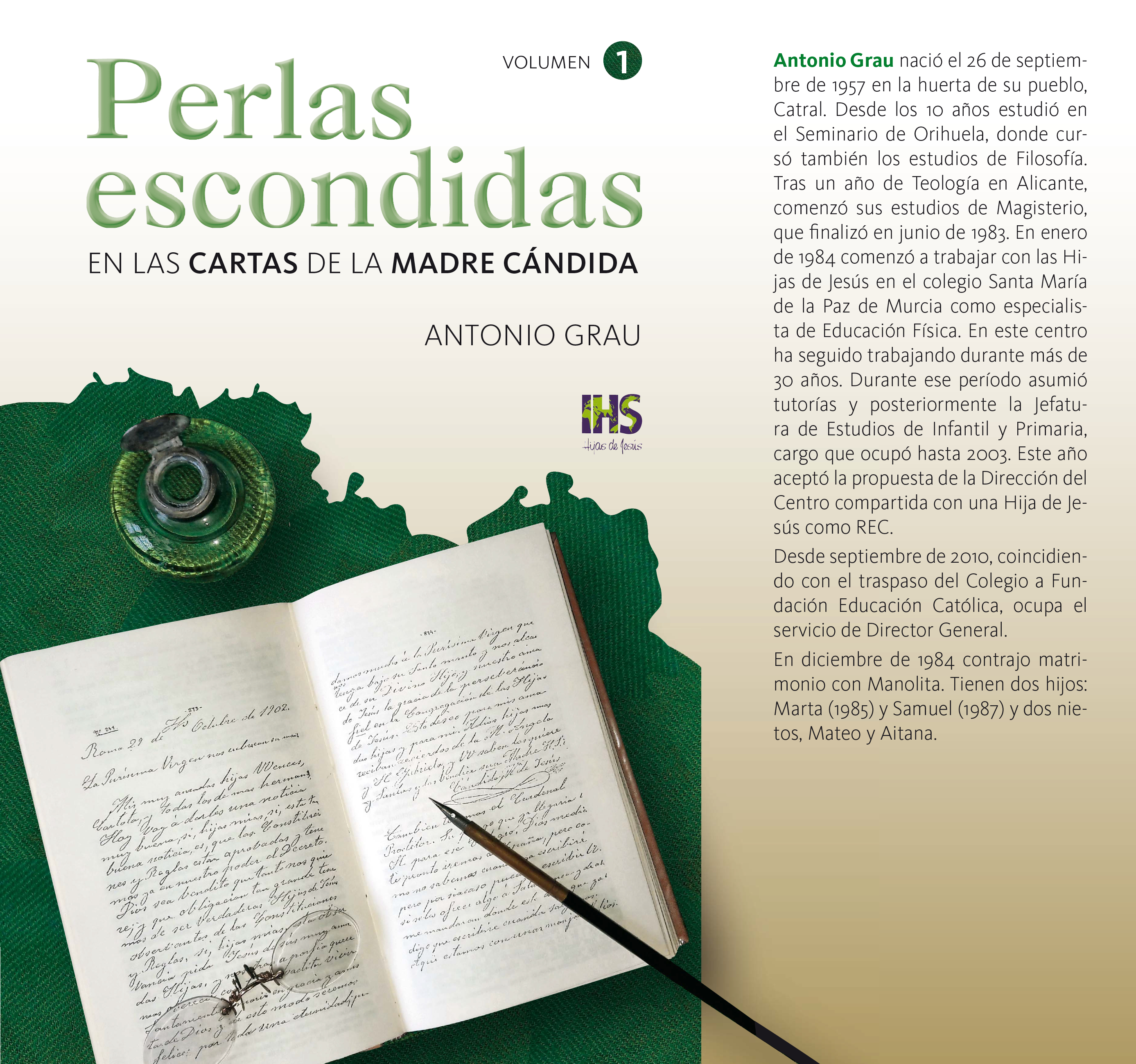 Perlas escondidas en las cartas de la Madre Cándida. Vol 1