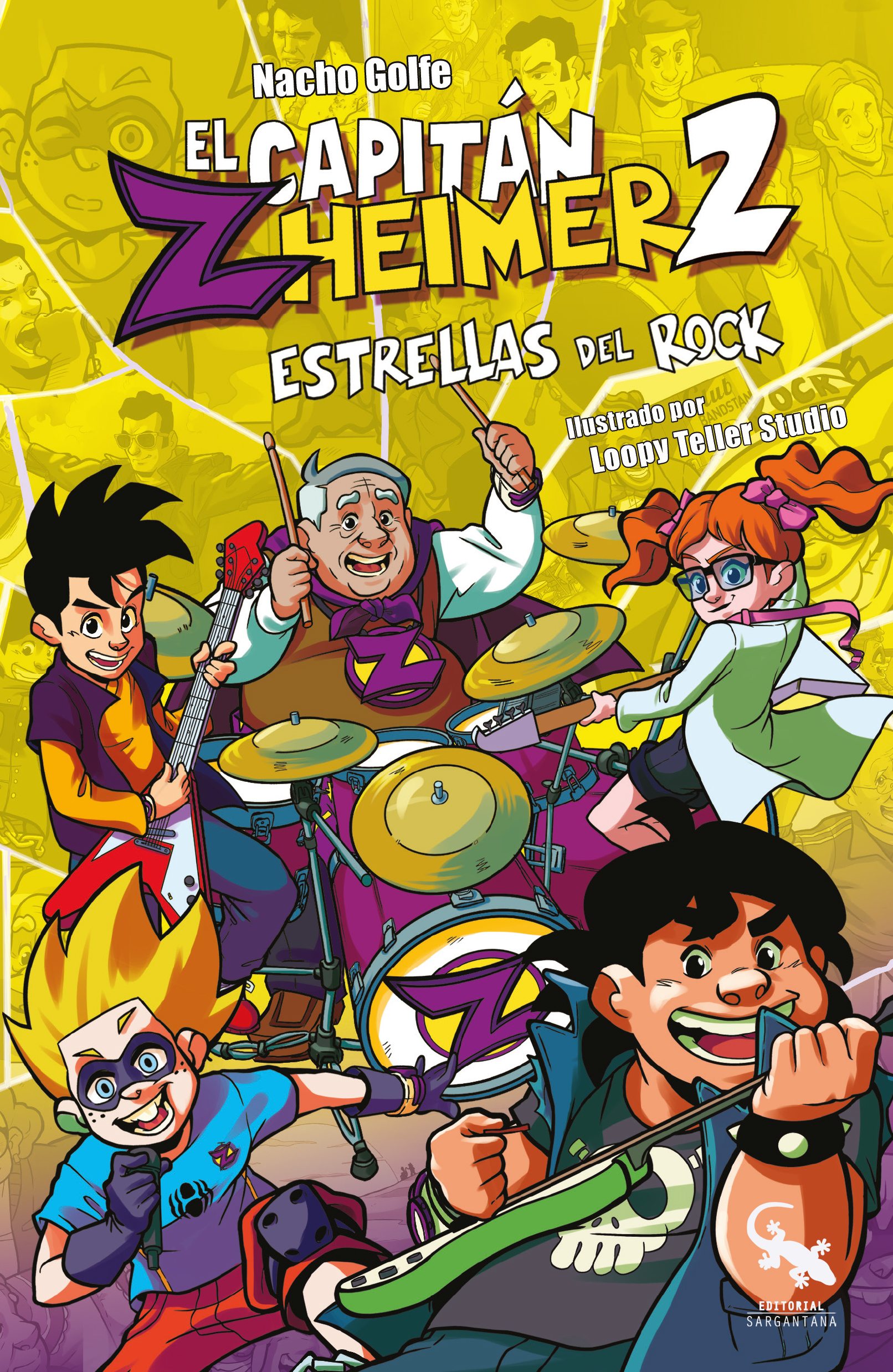 Capitán Zheimer. Estrellas del Rock
