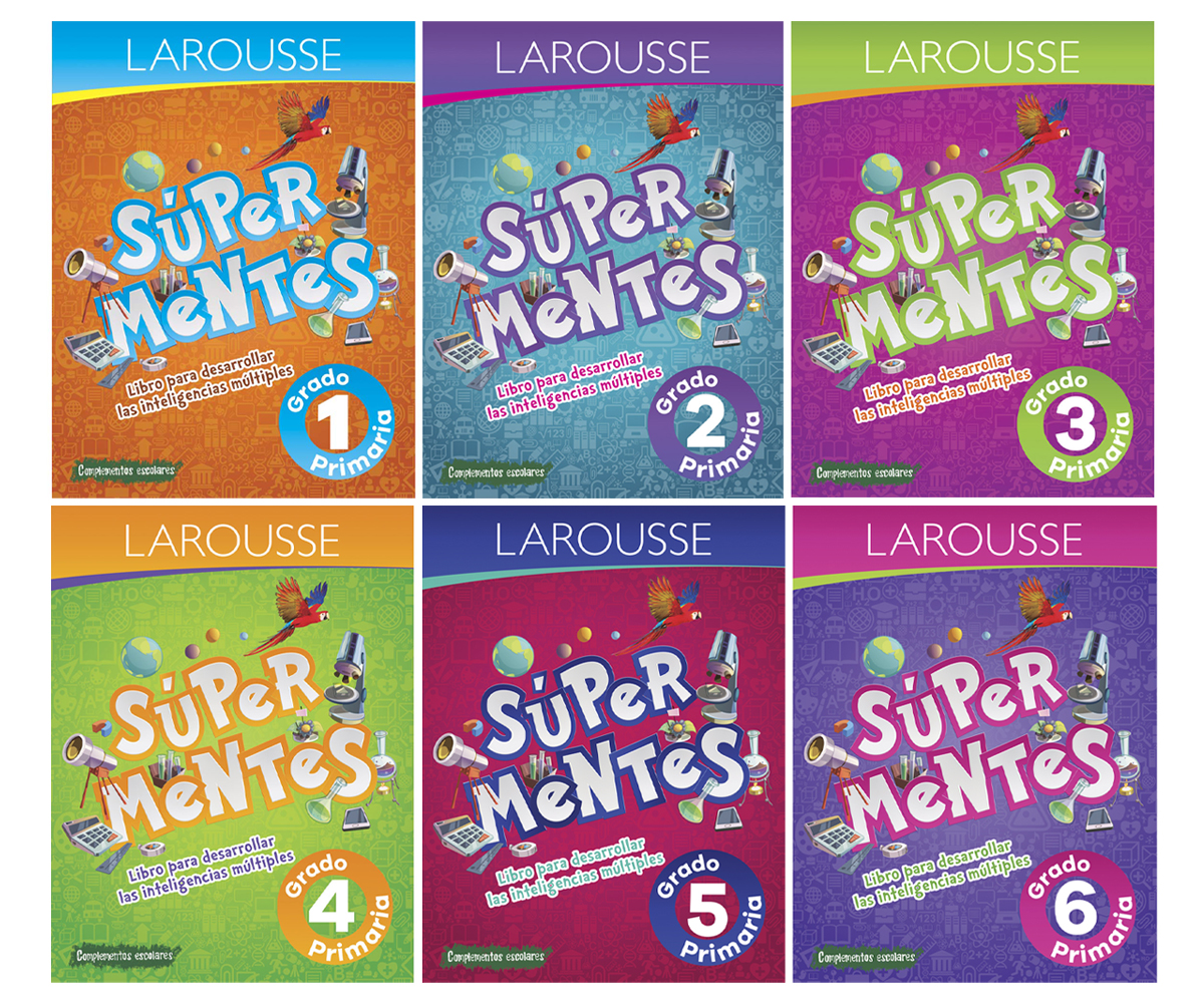 Colección Paraescolares "Súper mentes primaria"