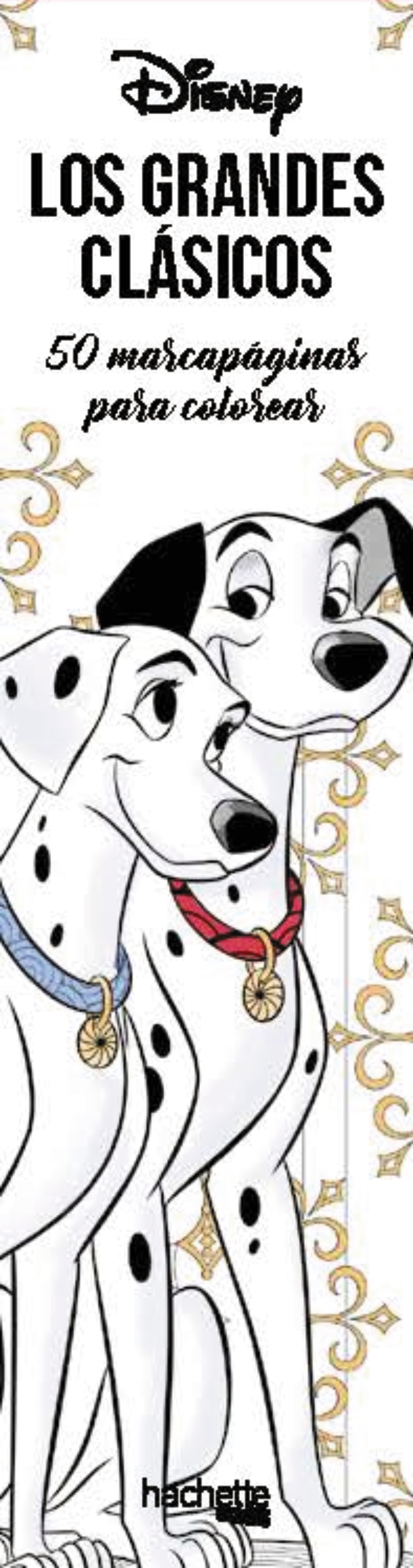 Marcapáginas para colorear Disney Grandes clásicos